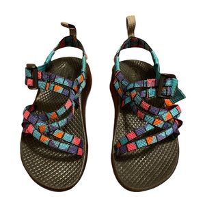 Chaco ZX1 Ecotread Teal Outdoor Sandals In Size 11